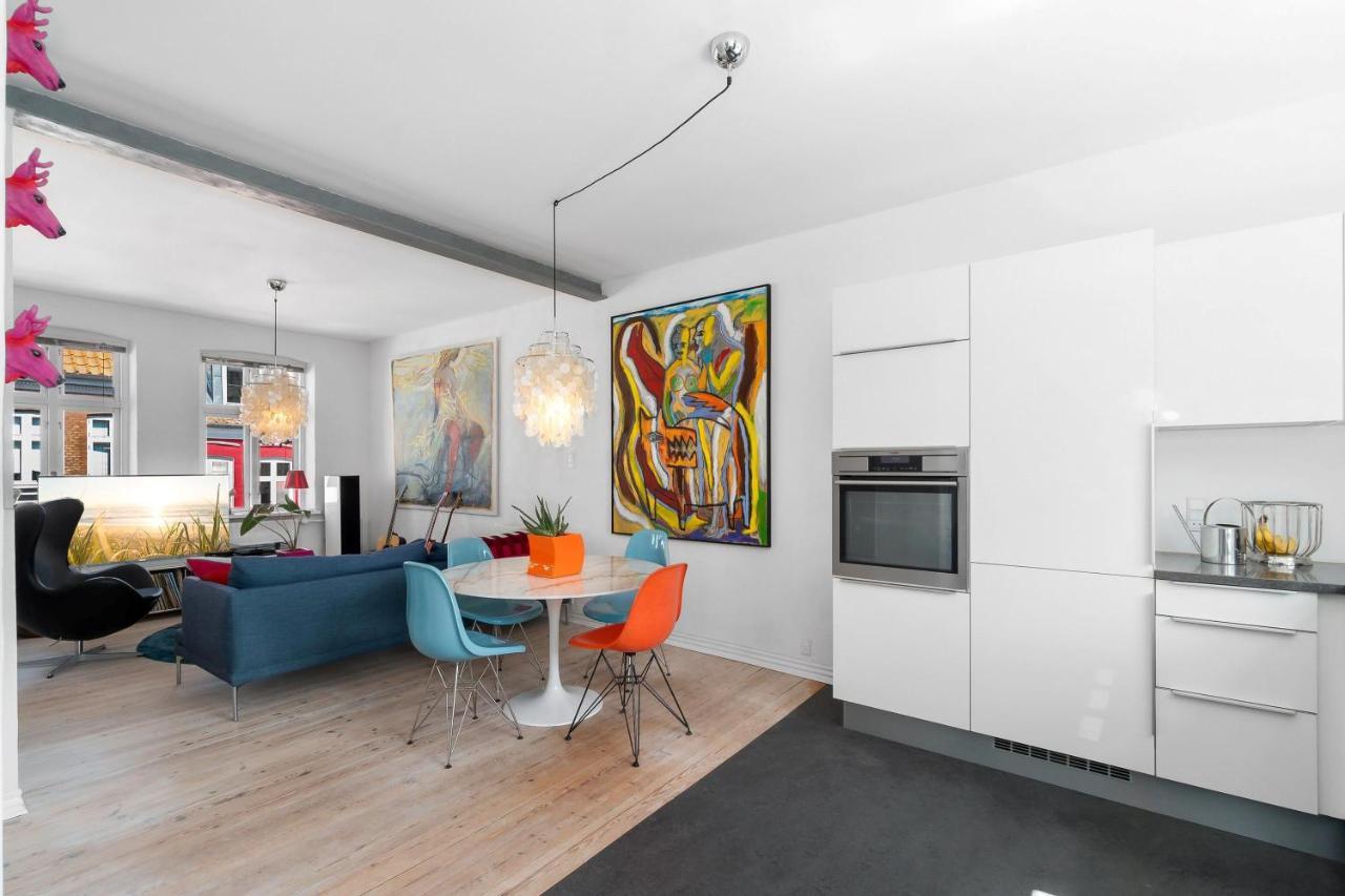 Beautiful Private Apartment, With Garden, Roof Terraze, 150 Square M, 2 Floors, 2 Bedrooms And An Extra Bed In The Livingroom Århus Eksteriør billede