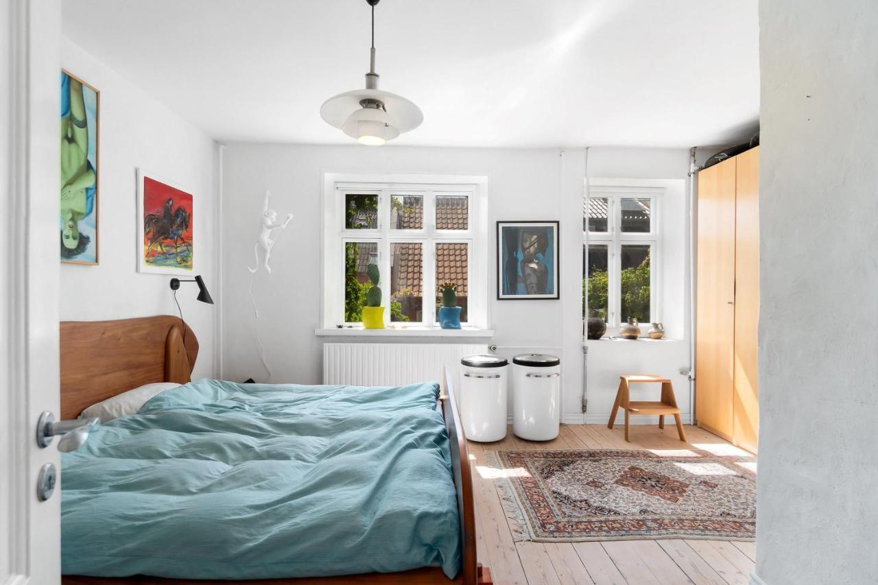 Beautiful Private Apartment, With Garden, Roof Terraze, 150 Square M, 2 Floors, 2 Bedrooms And An Extra Bed In The Livingroom Århus Eksteriør billede